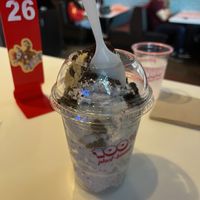 oreo cookie shake  at Monty's Good Burger - Culver City in Culver City