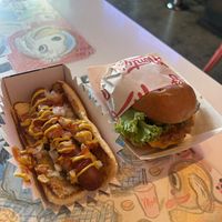 F.ucking delicious foods    at Monty's Good Burger - Culver City in Culver City