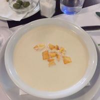 Ajoblanco at Vegetariano El Calafate in Malaga
