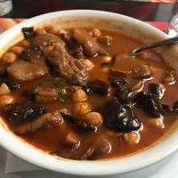 Veganized Callos Con Garbanzos at Vegetariano El Calafate in Malaga