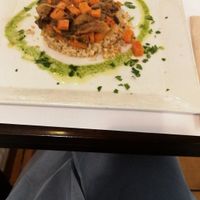 rice with mushrooms and pumpkin at Vegetariano El Calafate in Malaga