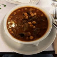 chickpea mushroom casserole at Vegetariano El Calafate in Malaga