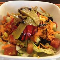 roast veg salad at Vegetariano El Calafate in Malaga