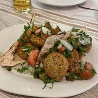 Vegan Meze - Falafel Dish  at Melitzia Taverna in Tala