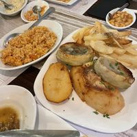 Vegan Meze Dishes  at Melitzia Taverna in Tala