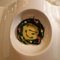 Starweed with bitter-sour cream I think at Il Mirto in Lacco Ameno