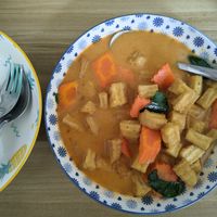 Penang curry at Tukta Thai Food Haad Rin Koh Phangan in Koh Phangan