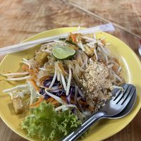 Vegan Pad Thai with Tofu  at Tukta Thai Food Haad Rin Koh Phangan in Koh Phangan