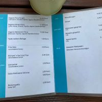 Menu  at Gaia Kitchen in Vienna