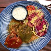 Menu Rice filled pepper   at Gaia Kitchen in Vienna
