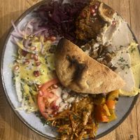 Vegan kebab   at Gaia Kitchen in Vienna