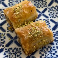Vegan Baklava   at Gaia Kitchen in Vienna