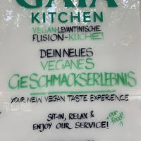 Yummy vegan food   at Gaia Kitchen in Vienna