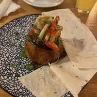 Vegan tartare   at Gaia Kitchen in Vienna