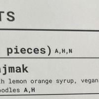 We tried both these desserts and they were delicious  at Gaia Kitchen in Vienna