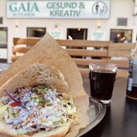 Veganer Kebab  at Gaia Kitchen in Vienna