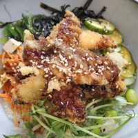 Tempura bowl at Sushi Date? in Kaunas