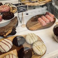 Pasteles veganos limón at Fit & Goxo in Bilbao