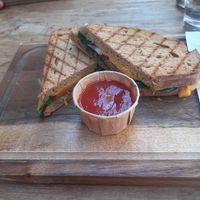 'De teler' tosti at Toasted & Roasted in Eindhoven
