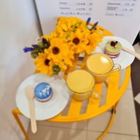 Great desserts at Steppe Healthy and Vegan Bakery, in Lviv