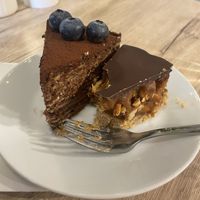 speechless...  at Steppe Healthy and Vegan Bakery, in Lviv