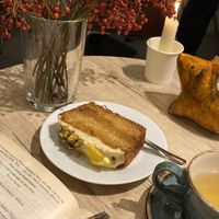 Orange-almond loaf  at Steppe Healthy and Vegan Bakery, in Lviv