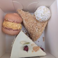 Take away sweets. Very yum at Steppe Healthy and Vegan Bakery, in Lviv