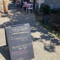 Specials board.   at Secret Vegan Cafe in Kingston