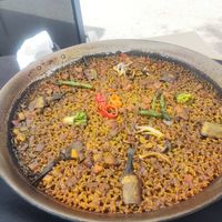 Paella (2 people!) at MariBel Arrocería in Valencia