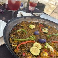 Paella vegana 17€ por persona  at MariBel Arrocería in Valencia