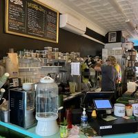 Counter at Lightbox Cafe in Philadelphia