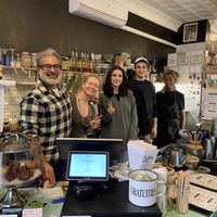 Friendly staff   at Lightbox Cafe in Philadelphia