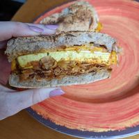 Bacon egg & cheese at Lightbox Cafe in Philadelphia