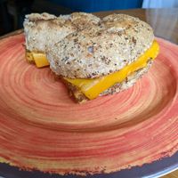 Bacon egg and cheese at Lightbox Cafe in Philadelphia