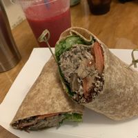 Dragón Mango and jackfruit wrap   at Lightbox Cafe in Philadelphia