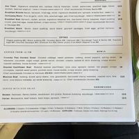 Other menu at Pog  in Malahide