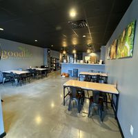 Nice open indoor spacee  at Good Life Organic Kitchen in Exton
