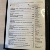 Menu- açaí bowl and smoothie menu items  at Good Life Organic Kitchen in Exton
