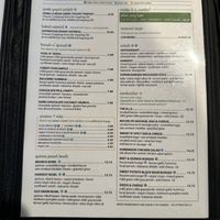 Food menu  at Good Life Organic Kitchen in Exton