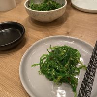 Seaweed salad at Maru Japanese Bistro in Toronto