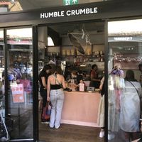 Entrance at Camden market.  at Humble Crumble in South East London