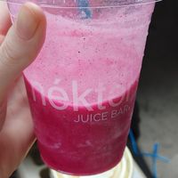 Flamingo at Nekter Juice Bar in Eugene