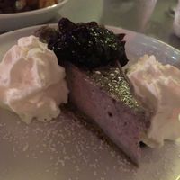 Blueberry cheesecake at Green Kitchen in Cleveland