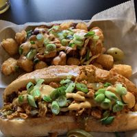 Seitan cheese steak  at Green Kitchen in Cleveland