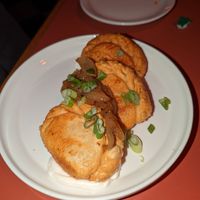 Pierogi appetizer at Green Kitchen in Cleveland