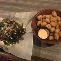 Roasted Brussels  at Green Kitchen in Cleveland