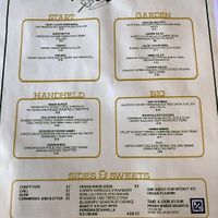 Menu at Green Kitchen in Cleveland