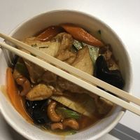 Tofu and veggies at Shanghai Naturalmente in Padua