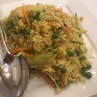 Curry rice- ask without eggs to make it vegan  at Shanghai Naturalmente in Padua