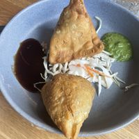 Samosas  at Bombay Street Kitchen in Orlando